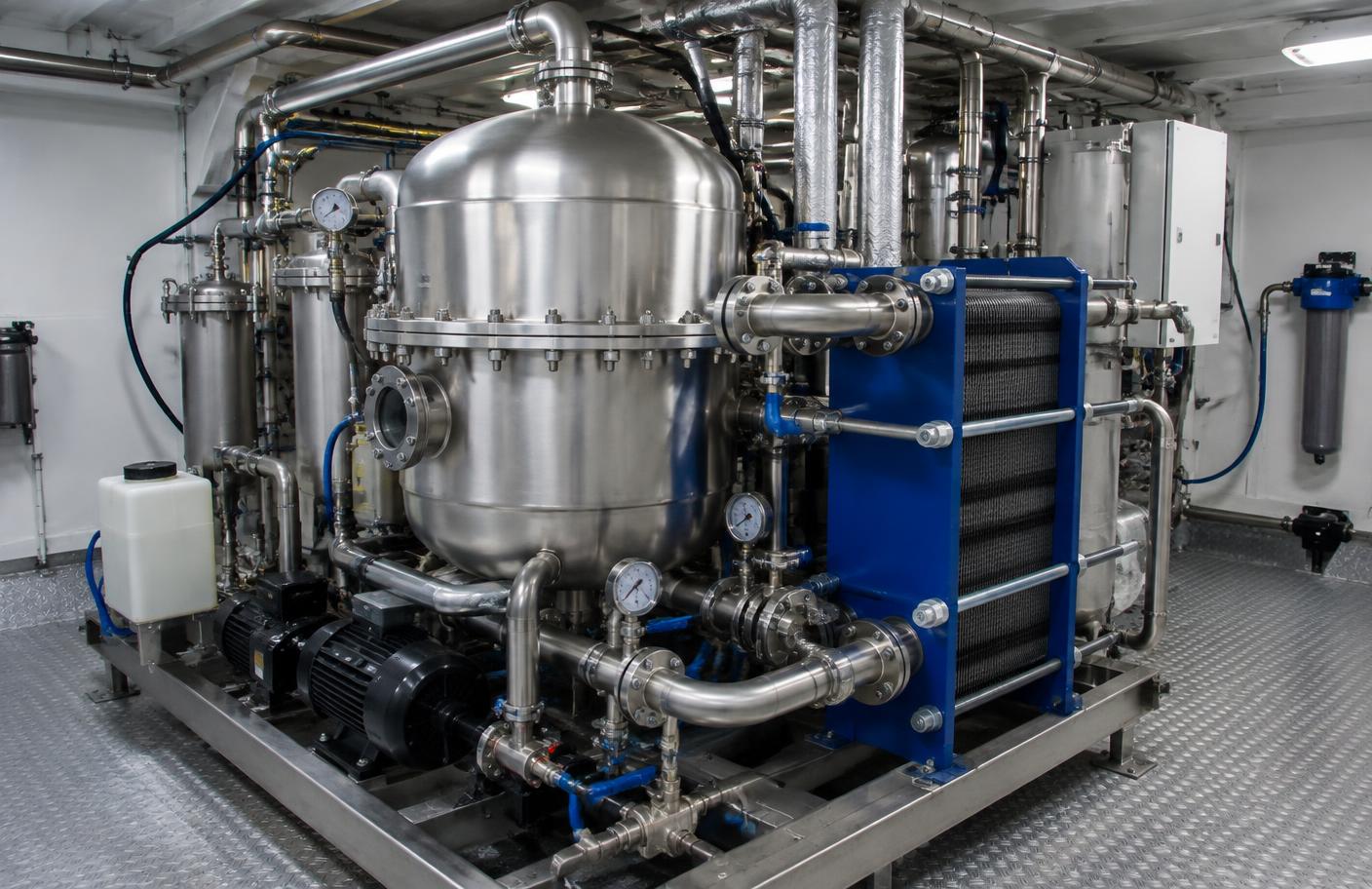 Fresh water production with service in mind, Merser Pumps