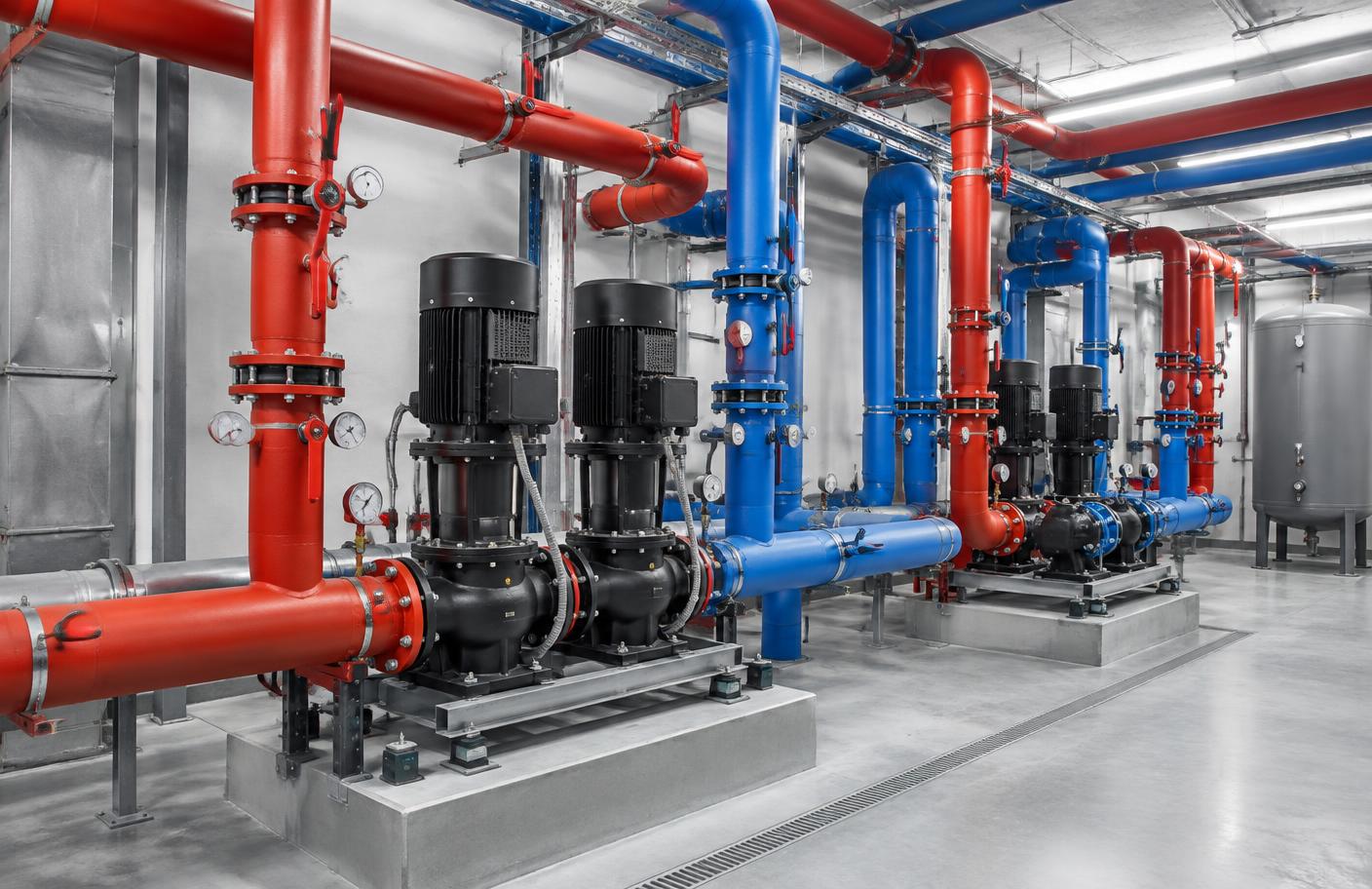 Pumps for HVAC and technical building services, Merser Pumps