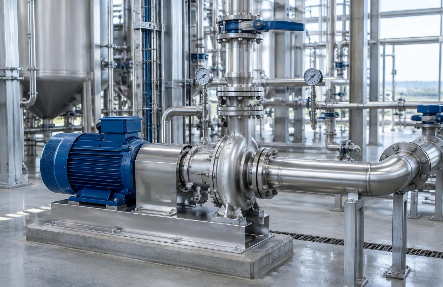 Industrial pumps for continuous plant operation, Merser Pumps