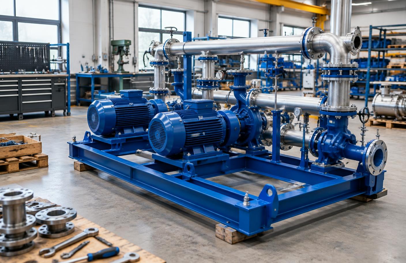 Pump cooperation for machine builders and system integrators, Merser Pumps